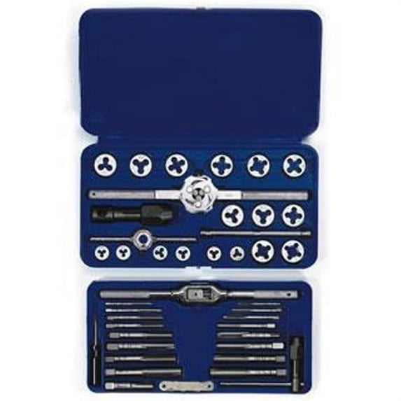Irwin Industrial Tools HN24606DC 41 Piece Hex SAE Mach Screw Tap & Die Set