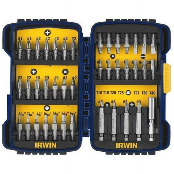 Irwin Industrial Tools HNIWAF1240 Screwdriver Bit Set - 40 Piece