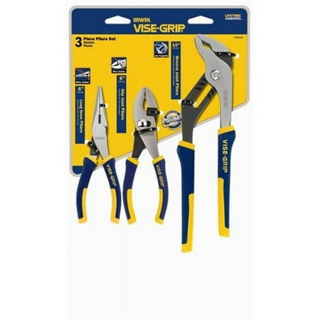 Irwin Industrial Tools PE2078704 Pro Plier Set - 3 Piece