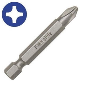 Irwin Industrial Tools HNIWAF23PH2 Phillips No.2 Bit 0.25 in. Shank 3 in. Long