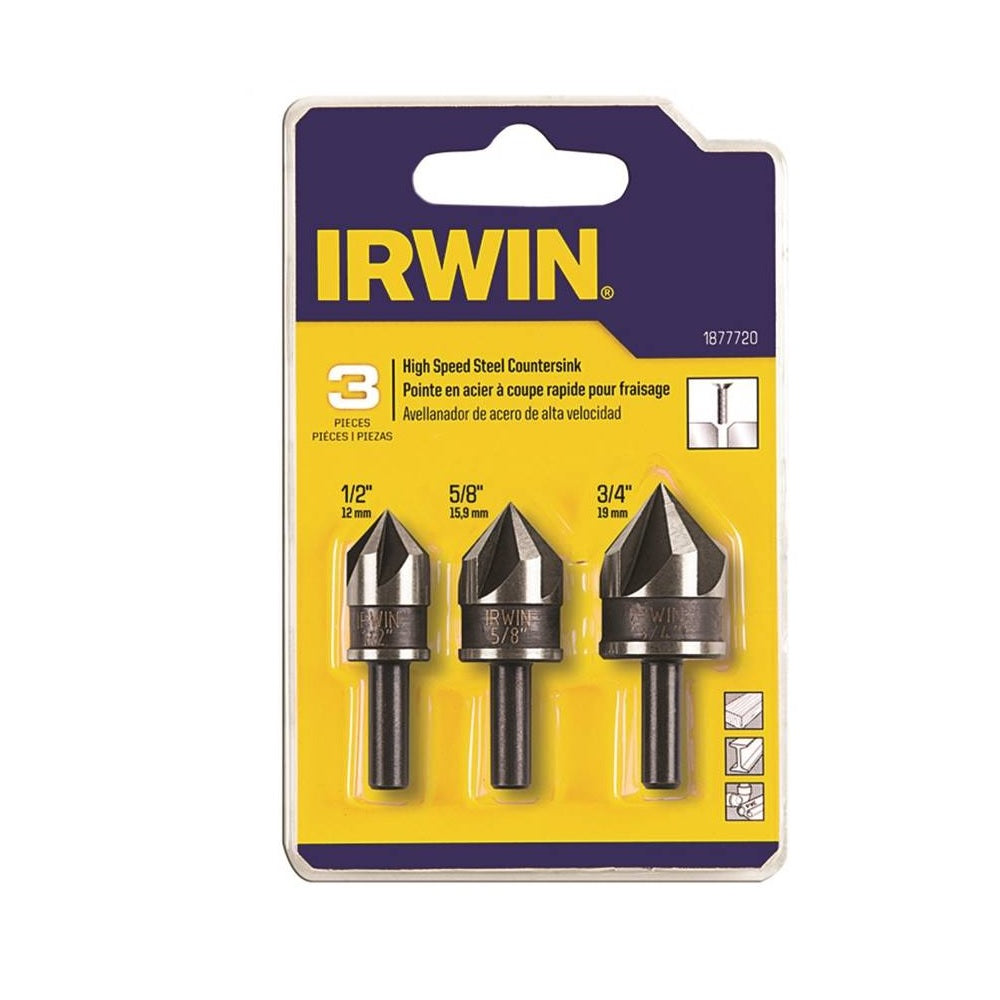 Irwin Irwin 1877720 Countersink Drill Bit, Black Oxide