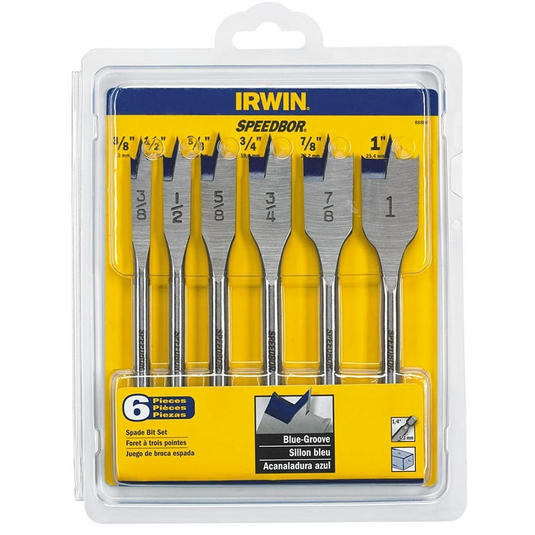 IRWIN 4-in 6PC Drill Bit Set