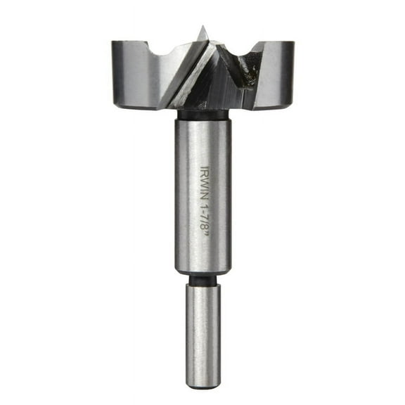 Irwin Marples 1-7/8 in. Dia. x 6 in. L Carbon Steel Forstner Drill Bit 3/8 in. Round Shank 1 pc.
