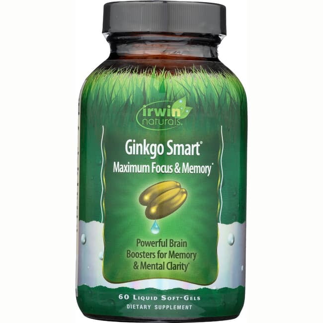 Irwin Naturals Ginkgo Smart 60 Lgels