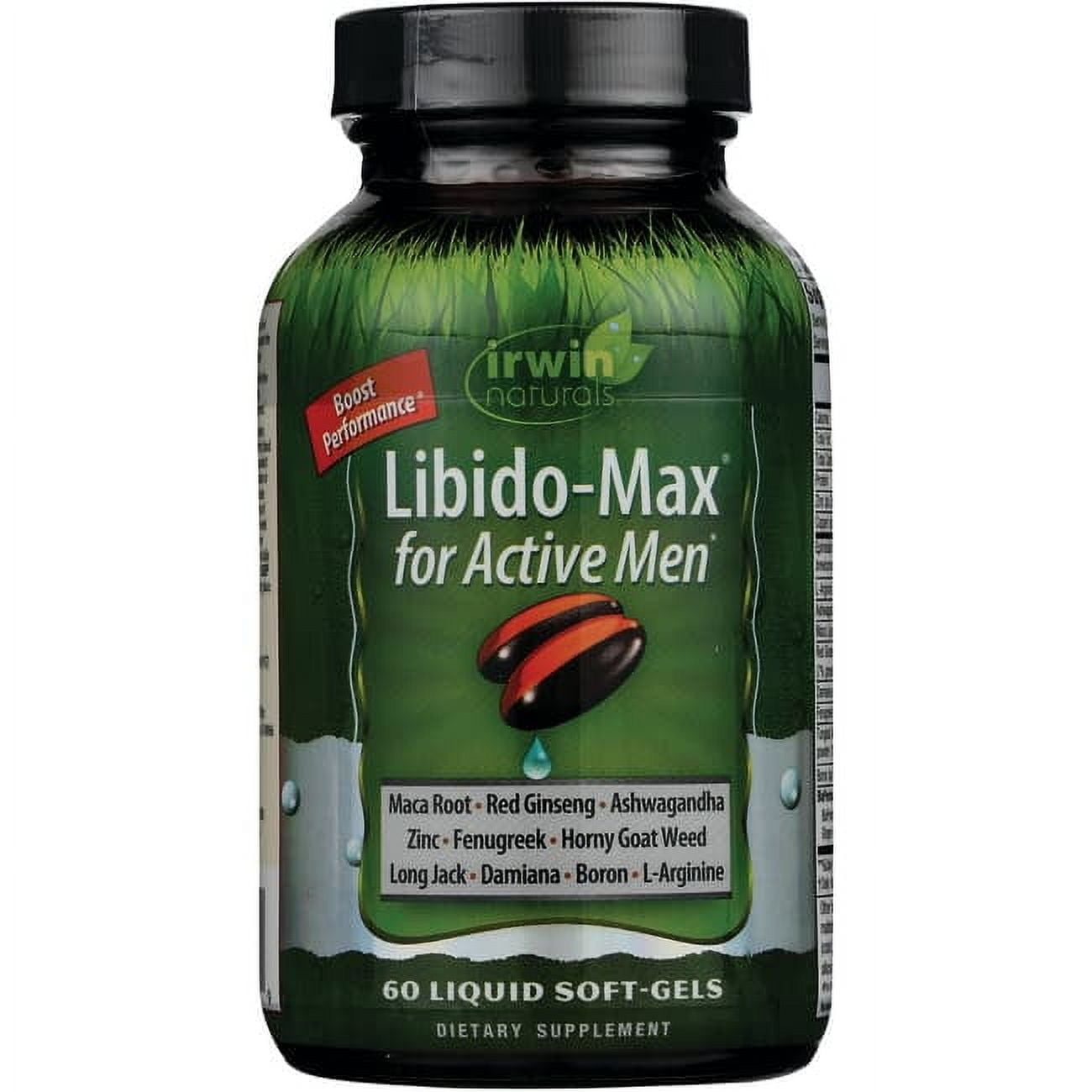 Irwin Naturals Libido-Max for Active Men 60 Sgels