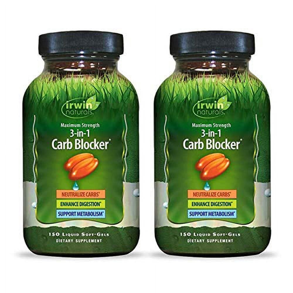 Irwin Naturals Maximum Strength 3in1 Carb Blocker Neutralize