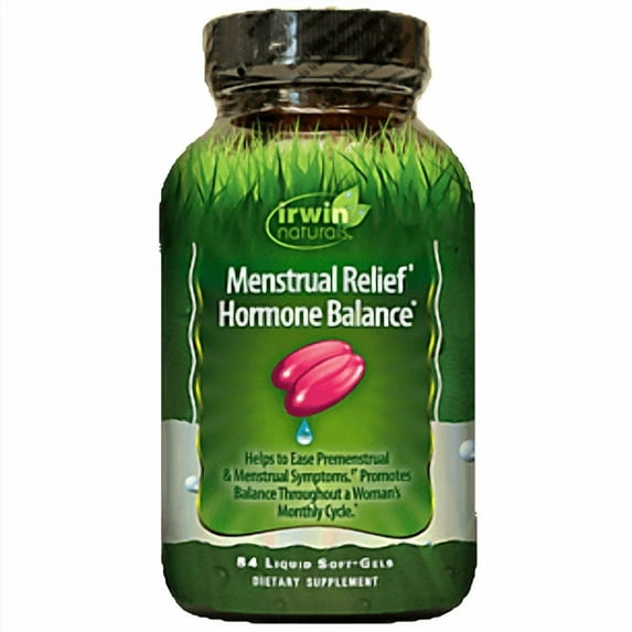 Irwin Naturals Menstrual Relief Hormone Balance 84 Softgel