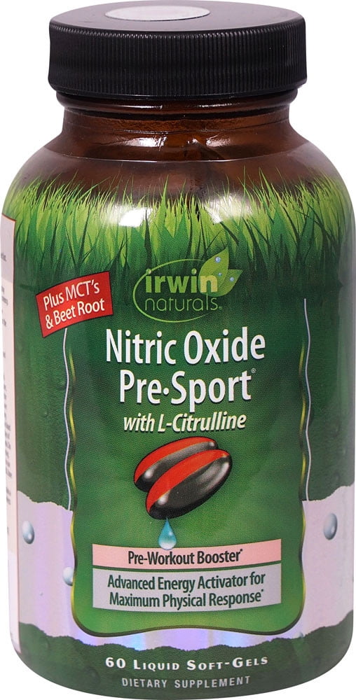 Irwin Naturals Nitric Oxide PreSport with LCitrulline 60 Liquid