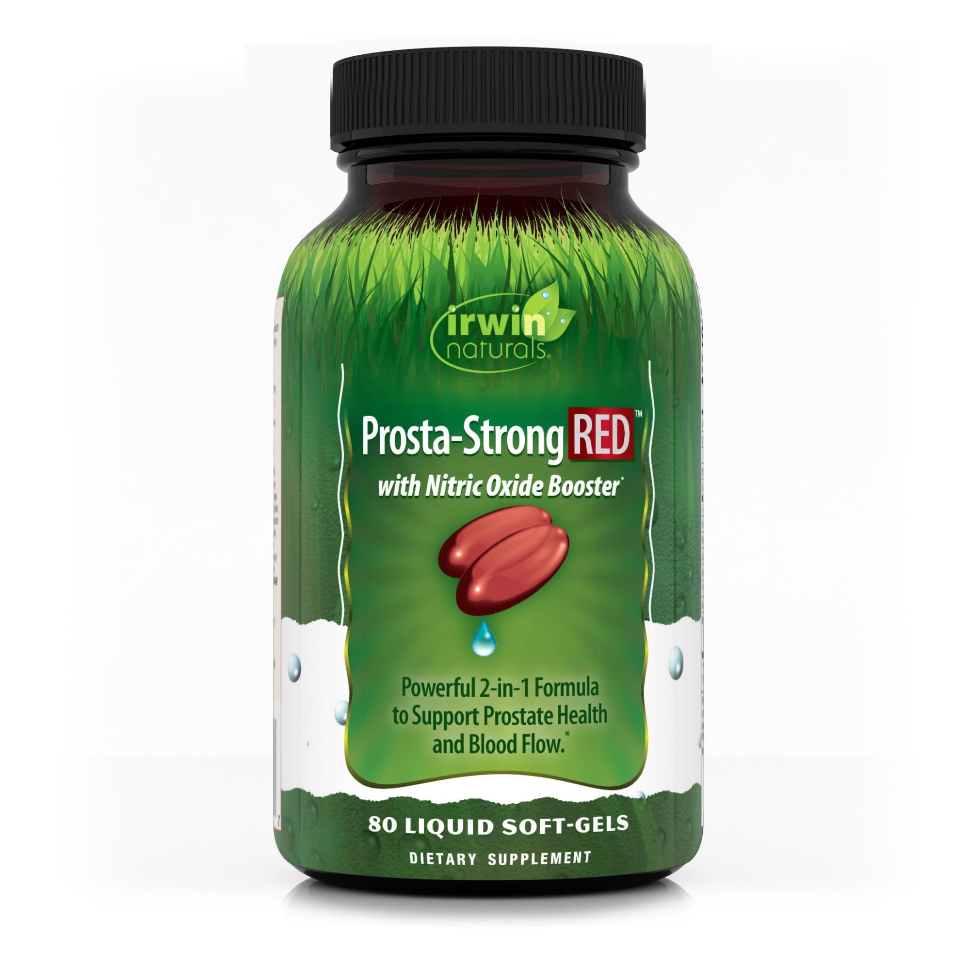 Irwin Naturals Prosta-Strong Red with Nitric Oxide Booster Dietary ...