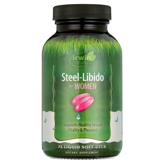 Irwin Naturals - Steel-Libido for Women, Dietary Supplement, 75 Liquid Softgels