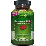 Irwin Naturals Testosterone UP RED with Nitric Oxide Booster