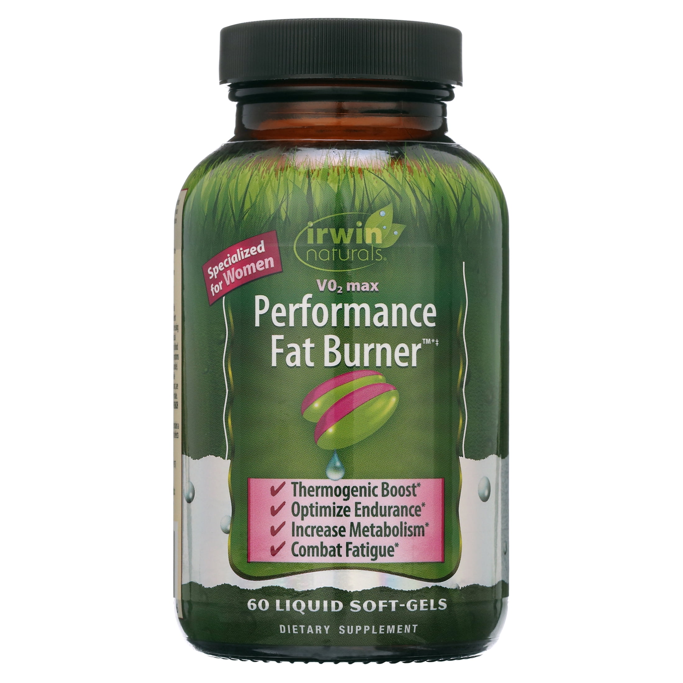 Irwin Naturals V02 Max, Performance Fat Burner, 60 Liquid Soft-Gels