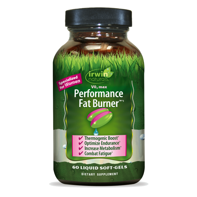 Irwin Naturals V02 Max, Performance Fat Burner, 60 Liquid SoftGels