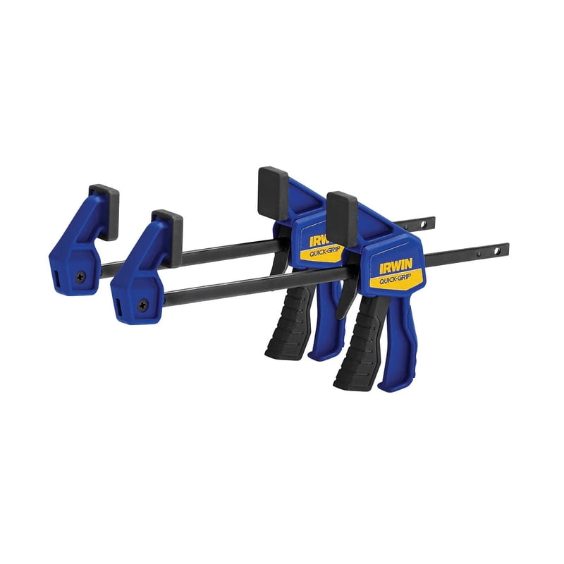 Irwin Quick-Grip 6 in. x 1-3/16 in. D Clamp and Spreader 2 pk