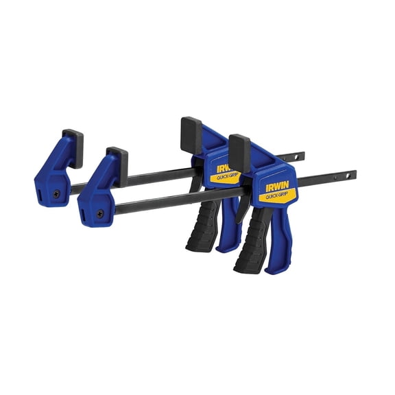 Irwin Quick-Grip 6 in. x 1-3/16 in. D Clamp and Spreader 2 pk