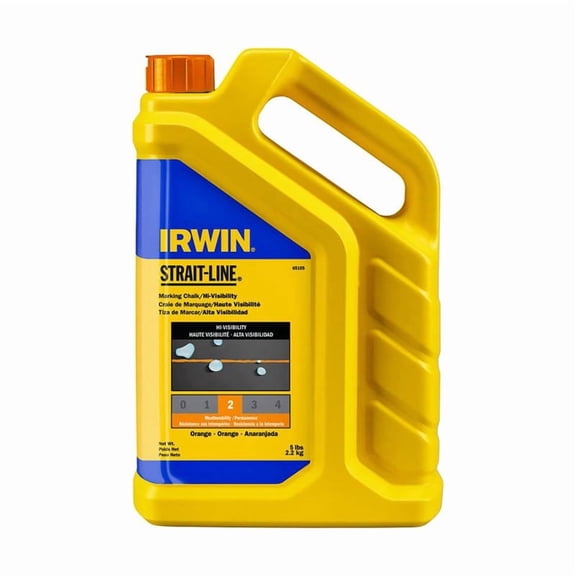 Irwin Strait-Line 5 lb. Permanent Marking Chalk Orange