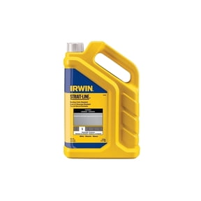 IRWIN Tools STRAIT-LINE 65104 Standard Marking Chalk, 5-pound, White 65104