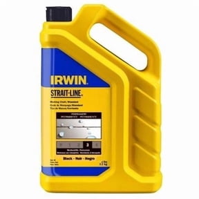 Irwin Strait-Line Black Chalk Refill 5 lbs.