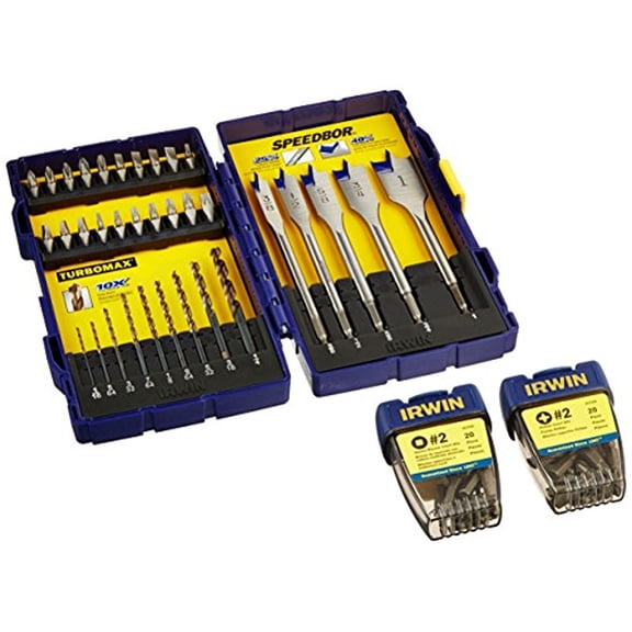 Irwin Tools 1836231 Drill and Drive Set, 72-Pack