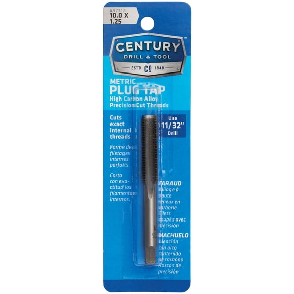 Irwin Tools 8339 10mm x 1.25 Metric Tap