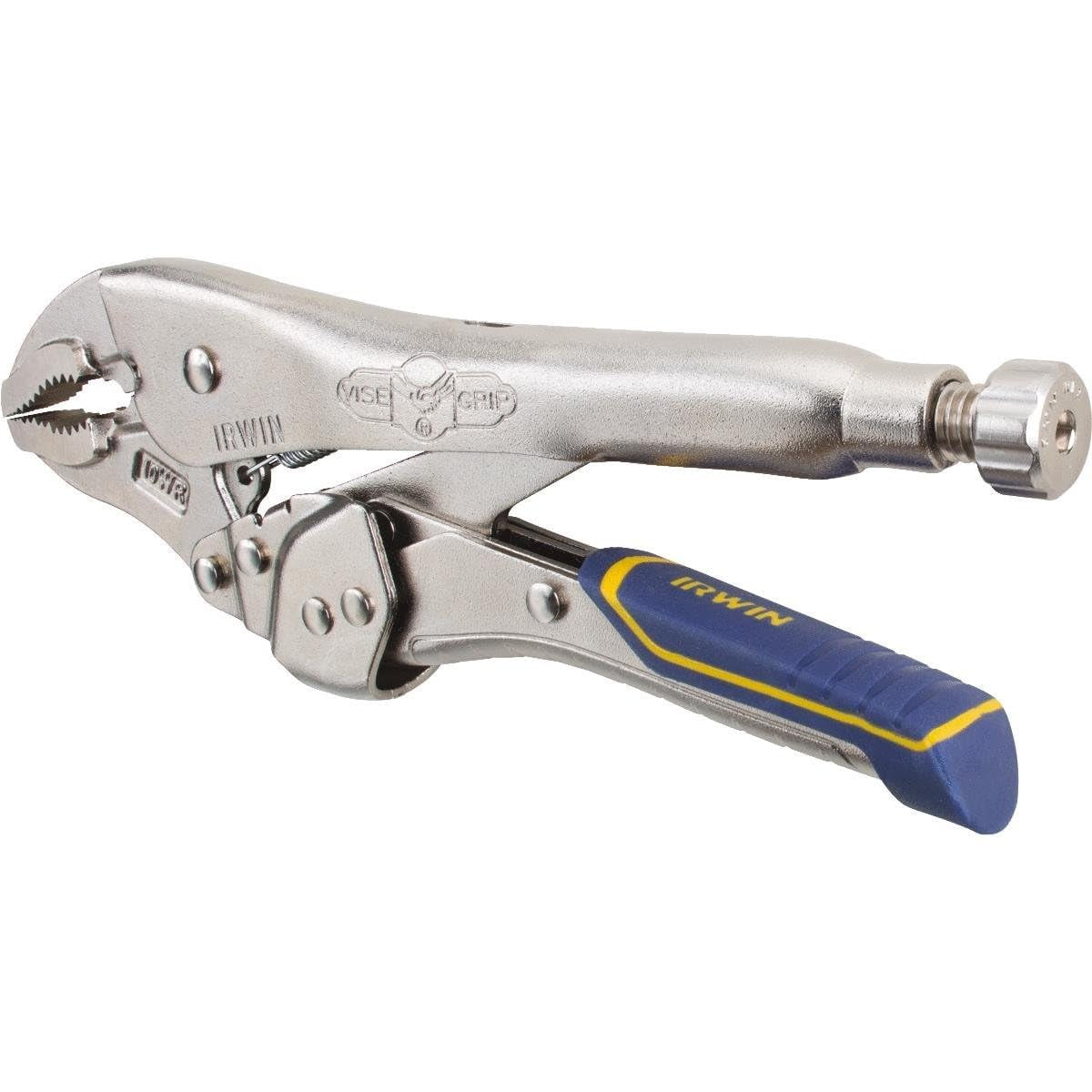 Irwin Tools IRWIN VISE-GRIP Locking Pliers, Fast Release, Curved Jaw with Wire Cutter, 10-Inch (IRHT82578)