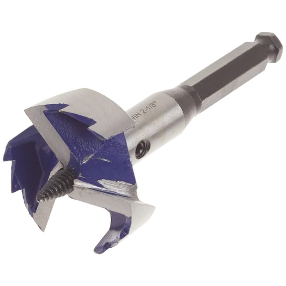 Irwin Tools Irwin Industrial Tools 3046011 2-1/8-Inch 3-Cutter Self Feed Drill Bit, Black