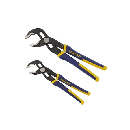 IRWIN Tools VISE-GRIP GrooveLock Pliers Set, V-Jaw, 2 Piece, 2078709