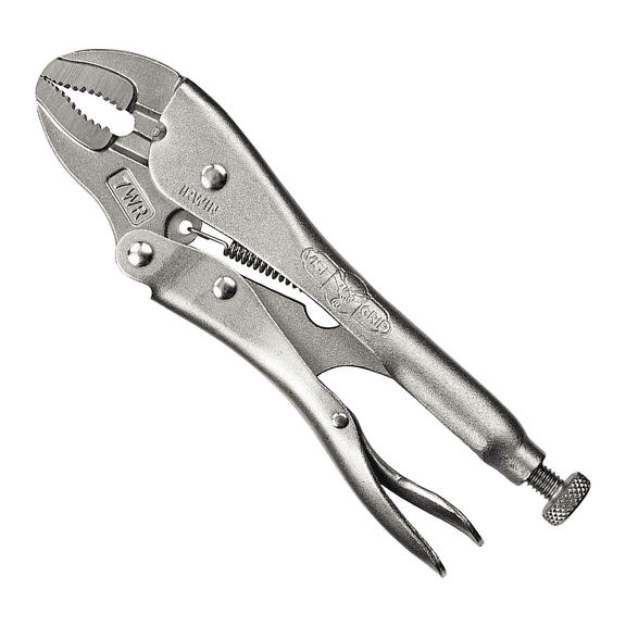 Irwin Vise-Grip 0702L3 7" Curved Jaw Locking Pliers With Wire Cutter