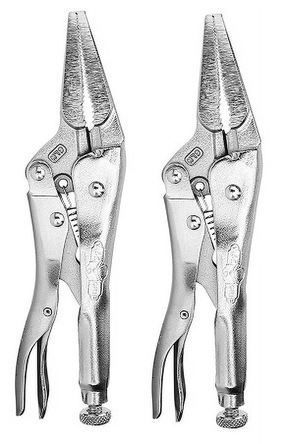 IRWIN Tools VISE-GRIP Locking Pliers, Original, Long Nose, 6-Inch (1402L3)  - Locking Jaw Pliers 