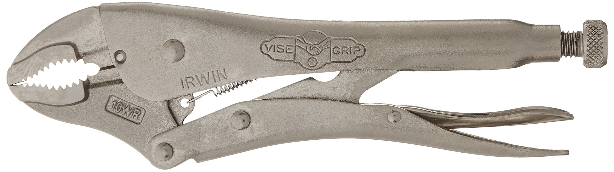 Irwin Vise-Grip Curved Jaw Locking Pliers with Wire Cutter - 10in. Length, Model# 0502L3 CA1
