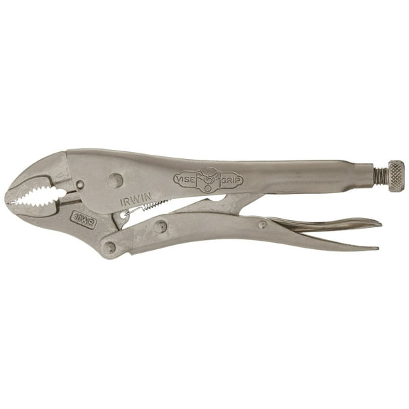 Irwin Vise-Grip Curved Jaw Locking Pliers with Wire Cutter - 10in. Length, Model# 0502L3 CA1