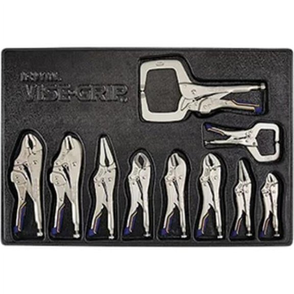 Irwin Vise-Grip VSG-IRHT82596 Fast Release Locking Pliers Kit - 10 Piece