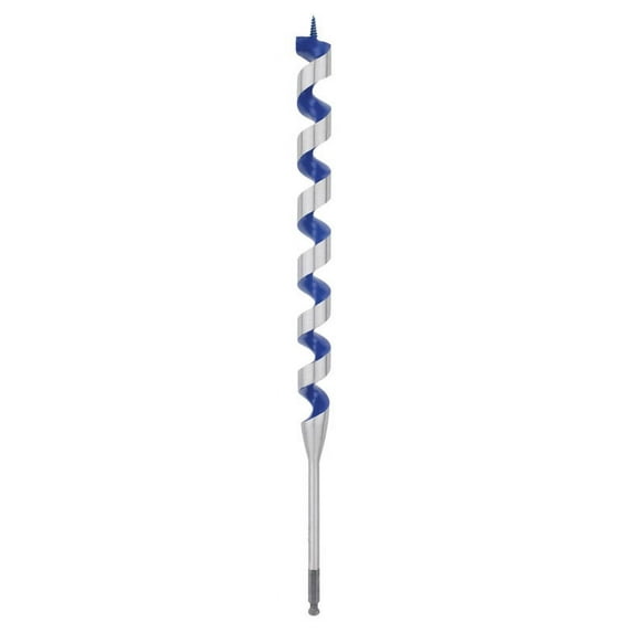 Irwin WeldTec 1-1/8 in. Dia. x 17 in. L Auger Bit 7/16 in. Quick-Change Hex Shank 1 pc.
