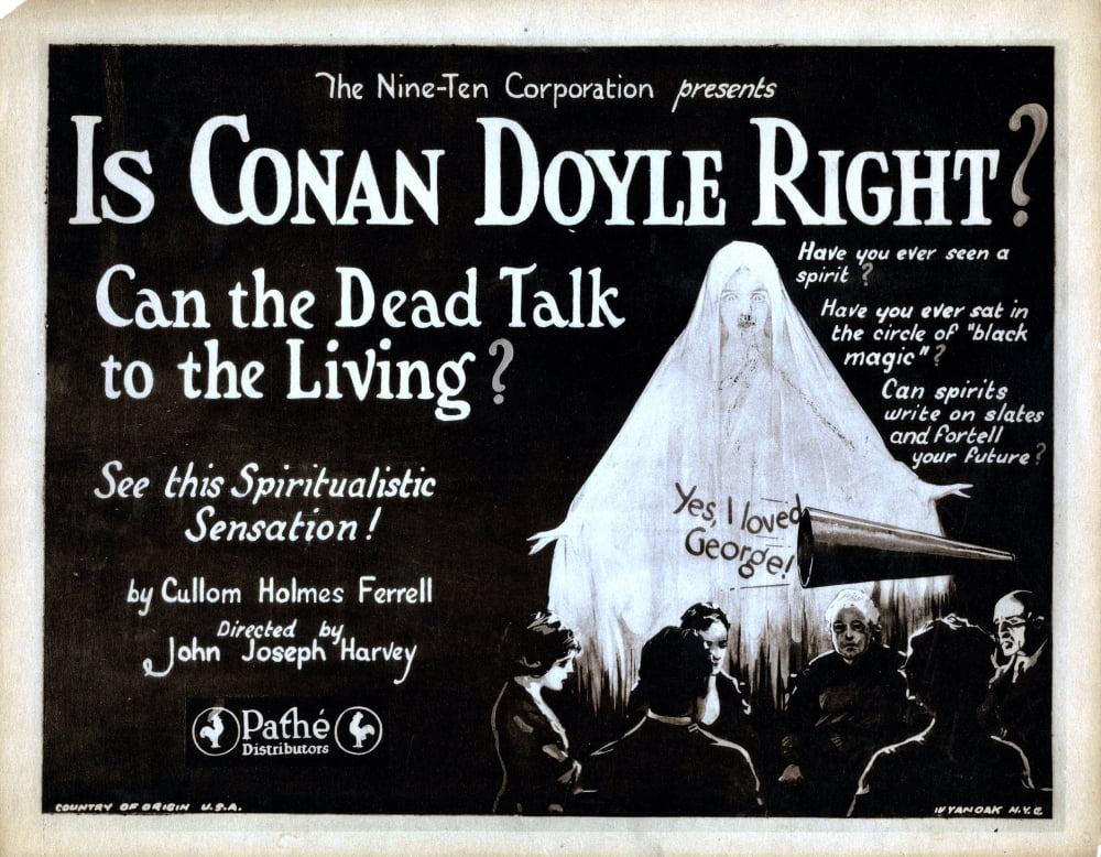 Is Conan Doyle Right Canvas Art - (28 x 22)