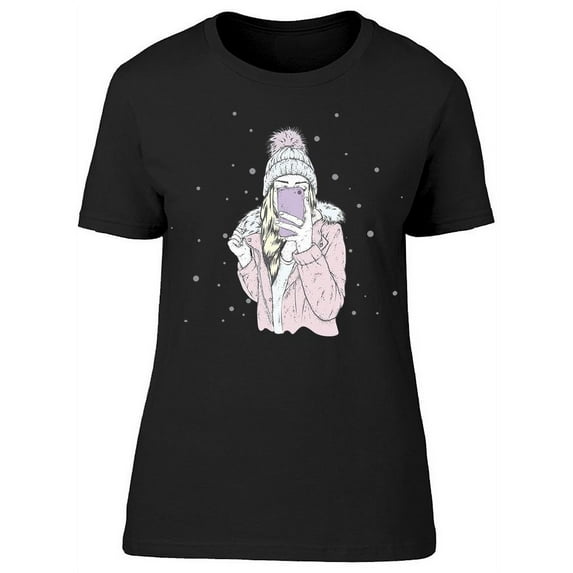 Is Hot Outside T-Shirt Women -Image by Shutterstock, Female Small