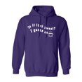 thumbnail image 1 of Is It That Sweet? I Guess So Adult Hooded Sweatshirt, 1 of 3