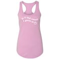 thumbnail image 1 of Is It That Sweet? I Guess So Racerback Tank, 1 of 3