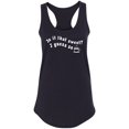 thumbnail image 1 of Is It That Sweet? I Guess So Racerback Tank, 1 of 2