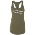 thumbnail image 1 of Is It That Sweet? I Guess So Racerback Tank, 1 of 3