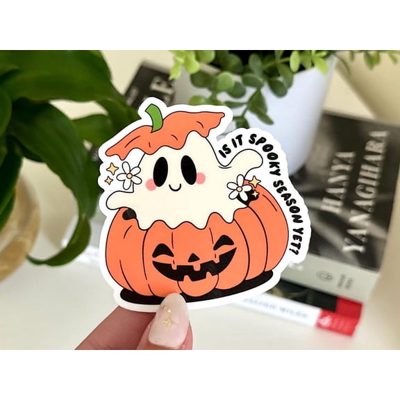 Is It Yet Spooky Horror Sticker
