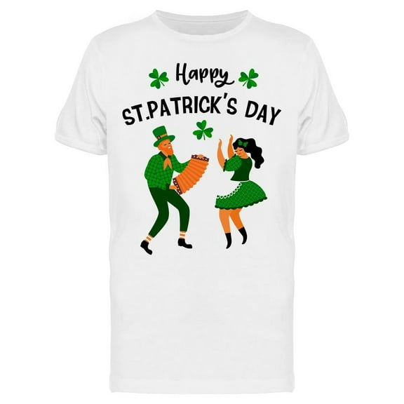 Is Saint Patrick's Day T-Shirt Men -Image by Shutterstock, Male Large