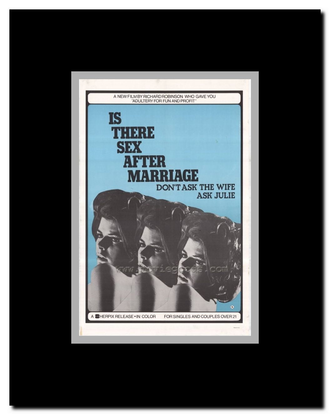 Is There Sex After Marriage? Framed Movie Poster