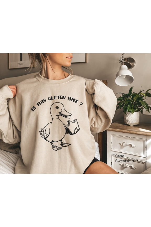 Is This Gluten Free Sweatshirt, Funny Gluten Intolerance Shirt, Celiac Disease Hoodie, Tummy Problems Tee, Celiac Awareness Gift,