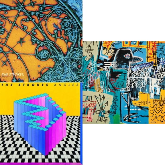 Is This It & New Abnormal (180G/Clear Apet Slipcase/Dl Insert) & Angles (Gatefold) [LP Vinyl Bundle]