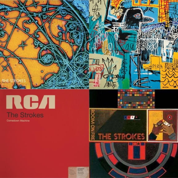 Is This It & New Abnormal (180G/Clear Apet Slipcase/Dl Insert) & Comedown Machine & Room On Fire [LP Vinyl Bundle]