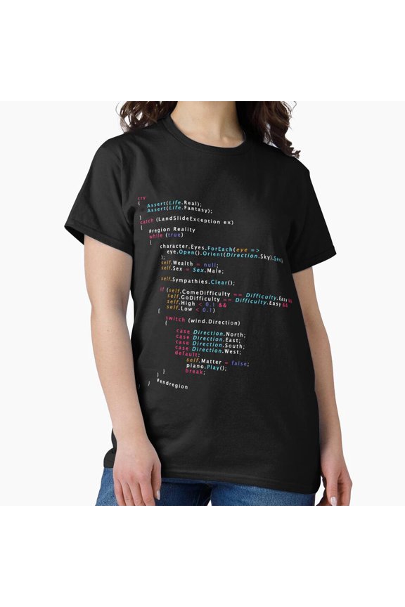 Is This The Real Life Coding Programming Funny G5627 Unisex T-Shirt, Up to Size 5XL