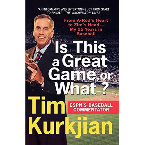 Pre-Owned Is This a Great Game, or What?: From A-Rod's Heart to Zim's Head---My 25 Years in Baseball (Paperback) 0312362242 9780312362249