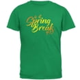 thumbnail image 1 of Is it Spring Break Yet? Mens T Shirt Irish Green X-LG, 1 of 1