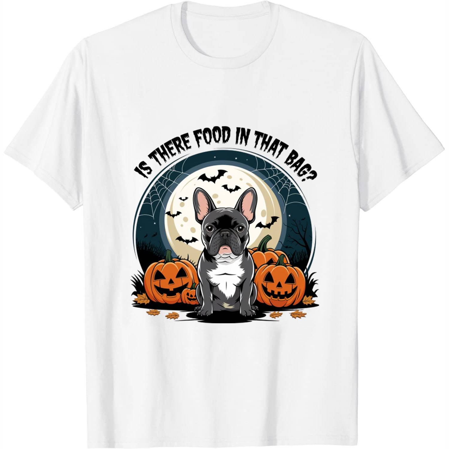 Is there food in that bag Dog Enthusiast Gifts Turkey Ghost Halloween