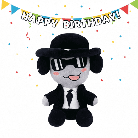 Is0 Plush from Valo-rant, 10" Chance forsaken Soft Game Figure Toy, Unique Birthday or Holiday Gift for Boys, Girls, and Gaming Fans